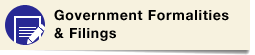 Government Formalities & Filings